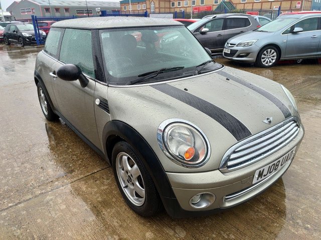 2008 08 MINI HATCH ONE 1.4 ONE 3d 4 STAMPS OF SERVICE HISTORY