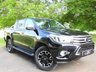 USED 2018 18 TOYOTA HI-LUX 2.4 INVINCIBLE X 4WD D-4D DCB 4d 147 BHP 1 OWNER ONLY 25K SAT NAV + VAT