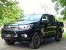 USED 2018 18 TOYOTA HI-LUX 2.4 INVINCIBLE X 4WD D-4D DCB 4d 147 BHP 1 OWNER ONLY 25K SAT NAV + VAT