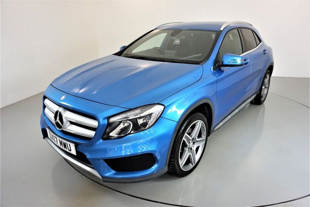 2017 17 Mercedes-Benz Gla-Class 2.1 GLA 220 D 4MATIC AMG LINE 5d-2 FORMER KEEPERS-HALF LEATHER-BLUETOOTH-CRUISE CONTROL-SATNAV-REVERSE CAMERA-CLIMATE CONTROL