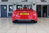 USED 2018 18 AUDI TT 2.0 TTS TFSI QUATTRO 2d 306 BHP FINISHED IN STUNNING RED COMPLIMENTED WITH BLACK LEATHER HEATED SPORTS SEATS + BEAUTIFUL, LOW MILEAGE 1 OWNER SPORTS CONVERTIBLE, COMES RECENTLY SERVICED AND IN SHOWROOM CONDITION THROUGHOUT + AUDI VIRTUAL COCKPIT DIGITAL DASH DISPLAY + BLUETOOTH PHONE AND MEDIA CONNECTIVITY + SELECTABLE DRIVING MODES + AUTOMATIC HEADLIGHTS + TTS BODY STYLING + AUDI MUSIC INTERFACE + ECO STOP/START SYSTEM + IN CAR ENTERTAINMENT AUX/USB + 4 WHEEL DRIVE + CRUISE CONTROL + ELECTRIC SPOILER + LED DAYTIME RUNNING LIG