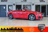 USED 2018 18 AUDI TT 2.0 TTS TFSI QUATTRO 2d 306 BHP FINISHED IN STUNNING RED COMPLIMENTED WITH BLACK LEATHER HEATED SPORTS SEATS + BEAUTIFUL, LOW MILEAGE 1 OWNER SPORTS CONVERTIBLE, COMES RECENTLY SERVICED AND IN SHOWROOM CONDITION THROUGHOUT + AUDI VIRTUAL COCKPIT DIGITAL DASH DISPLAY + BLUETOOTH PHONE AND MEDIA CONNECTIVITY + SELECTABLE DRIVING MODES + AUTOMATIC HEADLIGHTS + TTS BODY STYLING + AUDI MUSIC INTERFACE + ECO STOP/START SYSTEM + IN CAR ENTERTAINMENT AUX/USB + 4 WHEEL DRIVE + CRUISE CONTROL + ELECTRIC SPOILER + LED DAYTIME RUNNING LIG