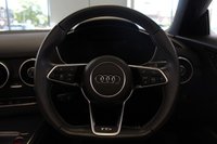 USED 2018 18 AUDI TT 2.0 TTS TFSI QUATTRO 2d 306 BHP FINISHED IN STUNNING RED COMPLIMENTED WITH BLACK LEATHER HEATED SPORTS SEATS + BEAUTIFUL, LOW MILEAGE 1 OWNER SPORTS CONVERTIBLE, COMES RECENTLY SERVICED AND IN SHOWROOM CONDITION THROUGHOUT + AUDI VIRTUAL COCKPIT DIGITAL DASH DISPLAY + BLUETOOTH PHONE AND MEDIA CONNECTIVITY + SELECTABLE DRIVING MODES + AUTOMATIC HEADLIGHTS + TTS BODY STYLING + AUDI MUSIC INTERFACE + ECO STOP/START SYSTEM + IN CAR ENTERTAINMENT AUX/USB + 4 WHEEL DRIVE + CRUISE CONTROL + ELECTRIC SPOILER + LED DAYTIME RUNNING LIG