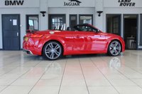 USED 2018 18 AUDI TT 2.0 TTS TFSI QUATTRO 2d 306 BHP FINISHED IN STUNNING RED COMPLIMENTED WITH BLACK LEATHER HEATED SPORTS SEATS + BEAUTIFUL, LOW MILEAGE 1 OWNER SPORTS CONVERTIBLE, COMES RECENTLY SERVICED AND IN SHOWROOM CONDITION THROUGHOUT + AUDI VIRTUAL COCKPIT DIGITAL DASH DISPLAY + BLUETOOTH PHONE AND MEDIA CONNECTIVITY + SELECTABLE DRIVING MODES + AUTOMATIC HEADLIGHTS + TTS BODY STYLING + AUDI MUSIC INTERFACE + ECO STOP/START SYSTEM + IN CAR ENTERTAINMENT AUX/USB + 4 WHEEL DRIVE + CRUISE CONTROL + ELECTRIC SPOILER + LED DAYTIME RUNNING LIG