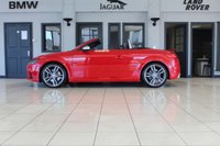 USED 2018 18 AUDI TT 2.0 TTS TFSI QUATTRO 2d 306 BHP FINISHED IN STUNNING RED COMPLIMENTED WITH BLACK LEATHER HEATED SPORTS SEATS + BEAUTIFUL, LOW MILEAGE 1 OWNER SPORTS CONVERTIBLE, COMES RECENTLY SERVICED AND IN SHOWROOM CONDITION THROUGHOUT + AUDI VIRTUAL COCKPIT DIGITAL DASH DISPLAY + BLUETOOTH PHONE AND MEDIA CONNECTIVITY + SELECTABLE DRIVING MODES + AUTOMATIC HEADLIGHTS + TTS BODY STYLING + AUDI MUSIC INTERFACE + ECO STOP/START SYSTEM + IN CAR ENTERTAINMENT AUX/USB + 4 WHEEL DRIVE + CRUISE CONTROL + ELECTRIC SPOILER + LED DAYTIME RUNNING LIG