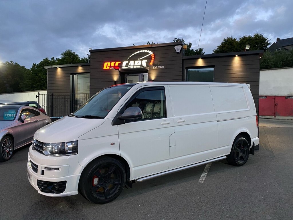 USED 2013 S VOLKSWAGEN TRANSPORTER 2.0 T32 TDI SPORTLINE 177 BHP NO VAT TO PAY