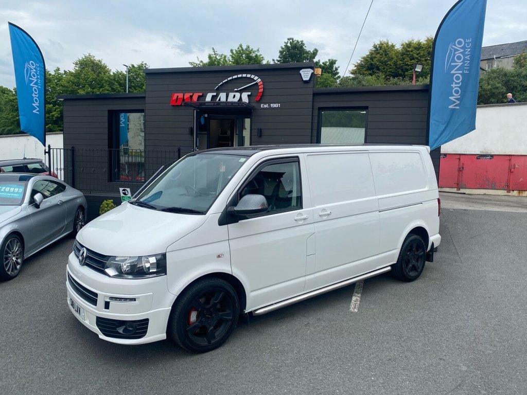 USED 2013 S VOLKSWAGEN TRANSPORTER 2.0 T32 TDI SPORTLINE 177 BHP NO VAT TO PAY
