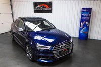USED 2017 66 AUDI S3 2.0 S3 QUATTRO 4d 306 BHP HEATED SEATS+19" ALLOYS+NOGARO BLUE
