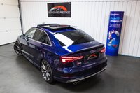 USED 2017 66 AUDI S3 2.0 S3 QUATTRO 4d 306 BHP HEATED SEATS+19" ALLOYS+NOGARO BLUE