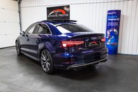 USED 2017 66 AUDI S3 2.0 S3 QUATTRO 4d 306 BHP HEATED SEATS+19" ALLOYS+NOGARO BLUE