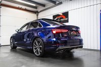USED 2017 66 AUDI S3 2.0 S3 QUATTRO 4d 306 BHP HEATED SEATS+19" ALLOYS+NOGARO BLUE
