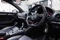 USED 2017 66 AUDI S3 2.0 S3 QUATTRO 4d 306 BHP HEATED SEATS+19" ALLOYS+NOGARO BLUE