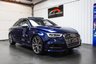 USED 2017 66 AUDI S3 2.0 S3 QUATTRO 4d 306 BHP HEATED SEATS+19" ALLOYS+NOGARO BLUE