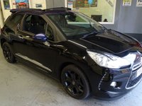 USED 2013 13 CITROEN DS3 1.6 DSTYLE PLUS 3d 120 BHP Cabriolet......One Owner