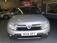 USED 2014 14 DACIA DUSTER 1.5 LAUREATE DCI 5d 107 BHP * SATNAV *