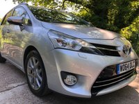USED 2015 64 TOYOTA VERSO 1.6 D-4D EXCEL 5d 110 BHP ZERO DEPOSIT FINANCE AVAILABLE