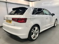 USED 2012 62 AUDI A3 2.0 TDI S LINE 3d 148 BHP GLACIER WHITE, S LINE, B-TOOTH