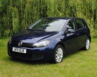 USED 2011 11 VOLKSWAGEN GOLF 1.6 MATCH TDI 5d 103 BHP www.suffolkcarcentre.co.uk - Located at Ilketshall