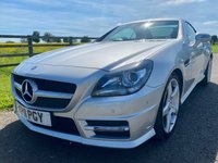 USED 2011 11 MERCEDES-BENZ SLK 3.5 SLK350 BLUEEFFICIENCY AMG SPORT 2d 306 BHP **12 MONTHS NATIONAL WARRANTY**