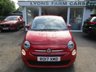 USED 2017 17 FIAT 500 1.2 POP STAR 3d 69 BHP Low Mileage, One Owner, Fiat Main Dealer Service History + Just Serviced, NEW MOT, Great fuel economy!