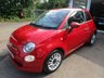 USED 2017 17 FIAT 500 1.2 POP STAR 3d 69 BHP Low Mileage, One Owner, Fiat Main Dealer Service History + Just Serviced, NEW MOT, Great fuel economy!