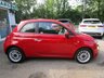 USED 2017 17 FIAT 500 1.2 POP STAR 3d 69 BHP Low Mileage, One Owner, Fiat Main Dealer Service History + Just Serviced, NEW MOT, Great fuel economy!