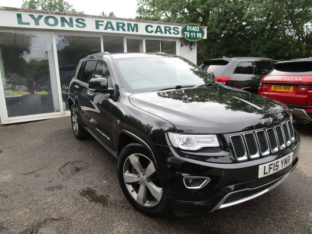 2015 15 Jeep Grand Cherokee 3.0 V6 CRD OVERLAND 4WD 5d 247 BHP AUTOMATIC FOUR WHEEL DRIVE