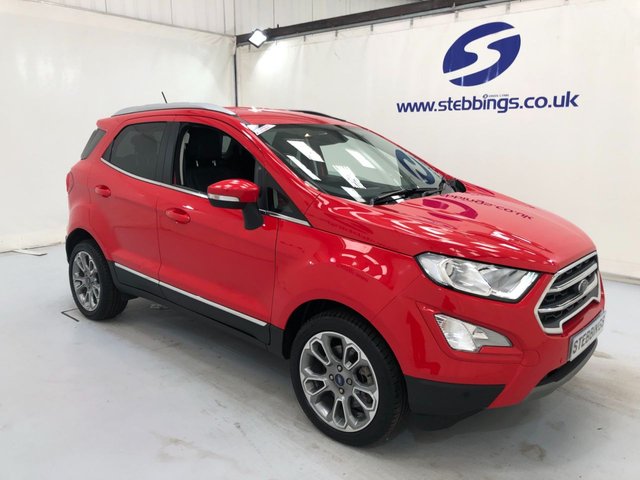 2019 19 FORD ECOSPORT 1.0 TITANIUM 5d 124 BHP