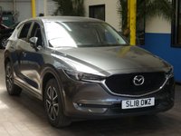 USED 2018 18 MAZDA CX-5 2.2 D SPORT NAV 5d 148 BHP SAT NAV LEATHER HEATED SEATS