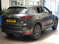 USED 2018 18 MAZDA CX-5 2.2 D SPORT NAV 5d 148 BHP SAT NAV LEATHER HEATED SEATS