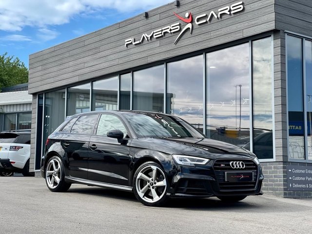 2018 67 AUDI A3 2.0 S3 SPORTBACK TFSI QUATTRO BLACK EDITION 5d 306 BHP