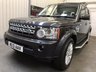 USED 2013 13 LAND ROVER DISCOVERY 3.0 4 SDV6 XS 5d 255 BHP FINANCE RATES  FROM 6.9 % APR