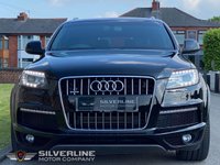 USED 2013 13 AUDI Q7 3.0 TDI QUATTRO S LINE PLUS 5d 245 BHP SAT NAV | FULL LEATHER | FULL SERVICE HISTORY
