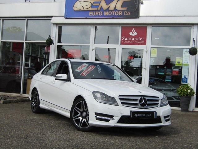 2013 13 Mercedes-Benz C Class 2.1 C220 CDI BLUEEFFICIENCY AMG SPORT PLUS 4d 168 BHP