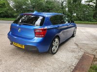 USED 2014 63 BMW 1 SERIES 2.0 118D M SPORT 5d 141 BHP ZERO DEPOSIT FINANCE AVAILABLE