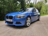 USED 2014 63 BMW 1 SERIES 2.0 118D M SPORT 5d 141 BHP ZERO DEPOSIT FINANCE AVAILABLE