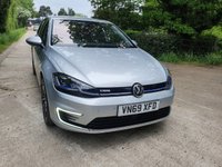 USED 2020 69 VOLKSWAGEN GOLF 0.0 E-GOLF 5d 135 BHP ZERO DEPOSIT FINANCE AVAILABLE