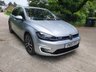USED 2020 69 VOLKSWAGEN GOLF 0.0 E-GOLF 5d 135 BHP ZERO DEPOSIT FINANCE AVAILABLE