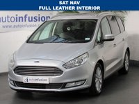 USED 2016 16 FORD GALAXY 2.0 TITANIUM X TDCI 5d 177 BHP 7 SEATS SAT NAV LATHER SUNROOF
