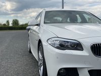 USED 2013 63 BMW 5 SERIES 2.0 520D M SPORT TOURING 5d 181 BHP Black Heated Leather Sat Nav