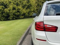 USED 2013 63 BMW 5 SERIES 2.0 520D M SPORT TOURING 5d 181 BHP Black Heated Leather Sat Nav