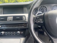 USED 2013 63 BMW 5 SERIES 2.0 520D M SPORT TOURING 5d 181 BHP Black Heated Leather Sat Nav