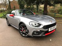 USED 2018 68 ABARTH 124 1.4 SPIDER MULTIAIR 2d 168 BHP 1 OWNER FROM 100 MILES