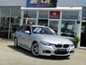 USED 2014 BMW 3 SERIES 320d M Sport 5dr Step Auto Finished in GLACIER SILVER with HEATED EBONY LEATHER trim. This BMW is practical, economical and pretty good fun to drive. It packs a punch and with features that include Tinted Windows, SAT NAV, Heated Seats, B/TOOTH, 18" Alloys, Cruise Control, REAR PARK SENSORS it's a must have prestige family estate. Dealer Serviced at 17109 miles, 27447 miles, 39537 miles and on arrival at 64269 miles.
