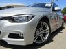 USED 2014 BMW 3 SERIES 320d M Sport 5dr Step Auto Finished in GLACIER SILVER with HEATED EBONY LEATHER trim. This BMW is practical, economical and pretty good fun to drive. It packs a punch and with features that include Tinted Windows, SAT NAV, Heated Seats, B/TOOTH, 18" Alloys, Cruise Control, REAR PARK SENSORS it's a must have prestige family estate. Dealer Serviced at 17109 miles, 27447 miles, 39537 miles and on arrival at 64269 miles.
