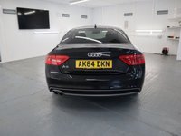 USED 2014 64 AUDI A5 2.0 TDI BLACK EDITION 2d 177 BHP THIS STUNNING BLACK EDITION AUDI A5 HAS BEEN TAKEN IN PART EXCHANGE. WITH AUDI SERVICE HISTORY & 2 KEYS