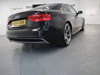 USED 2014 64 AUDI A5 2.0 TDI BLACK EDITION 2d 177 BHP THIS STUNNING BLACK EDITION AUDI A5 HAS BEEN TAKEN IN PART EXCHANGE. WITH AUDI SERVICE HISTORY & 2 KEYS