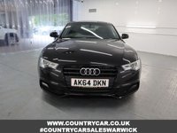 USED 2014 64 AUDI A5 2.0 TDI BLACK EDITION 2d 177 BHP THIS STUNNING BLACK EDITION AUDI A5 HAS BEEN TAKEN IN PART EXCHANGE. WITH AUDI SERVICE HISTORY & 2 KEYS