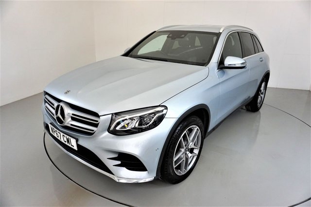 2017 67 Mercedes-Benz GLC-Class 2.1 GLC 220 D 4MATIC AMG LINE 5d-2 OWNER CAR-HEATED BLACK LEATHER-BLUETOOTH-CRUISE CONTROL-SATNAV-PARKING SENSORS-REVERSE CAMERA-DAB RADIO-ELECTRIC FOLDING MIRRORS-CLIMATE CONTROL
