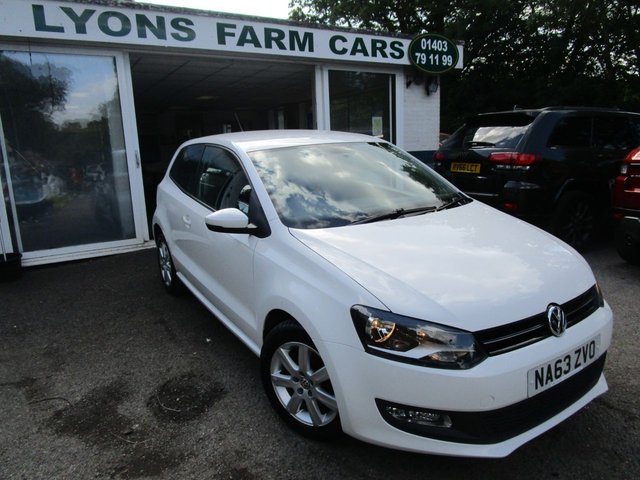 2013 63 Volkswagen Polo 1.2 70 MATCH EDITION 3d 70 BHP